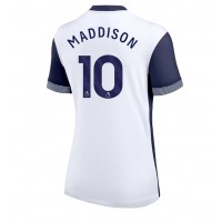 Stroje piłkarskie Tottenham Hotspur James Maddison #10 Koszulka Podstawowej dla damskie 2024-25 Krótki Rękaw